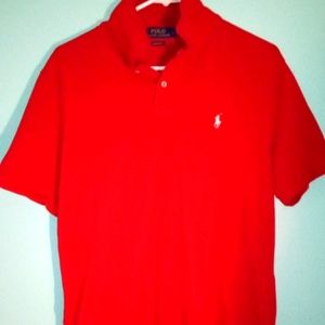 Men's Large Red Polo shirt